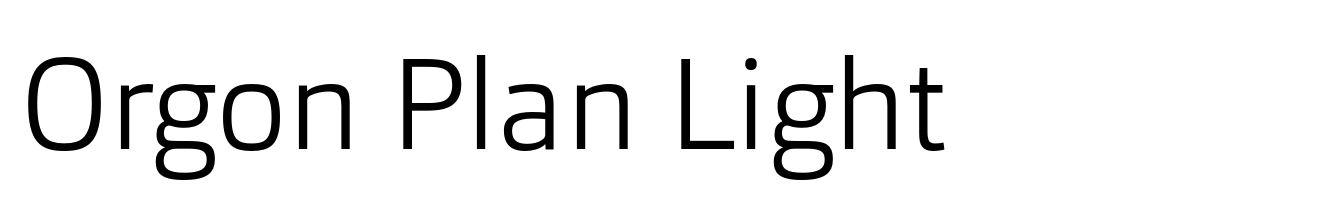 Orgon Plan Light